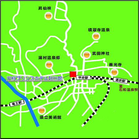 宿周辺の観光地 最低価格保証 公式 甲府プリンスホテル朝日館 山梨甲府のビジネスホテルなら 甲府プリンスホテル 山梨 甲府のビジネスホテルなら甲府プリンスホテルへ 一泊4 630円 インターネット特別割引もあります 宿周辺の観光地 最低価格保証 公式 甲府プリンスホテル朝日館 山梨甲府のビジネスホテルなら 甲府プリンスホテル 山梨 甲府のビジネスホテルなら甲府プリンスホテルへ 一泊4 630円 インターネット特別割引もあります